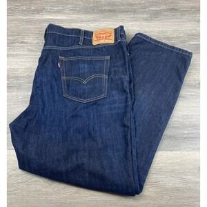 Levi's 541 Athletic‎ Taper Flex Stretch Performance Blue Jeans Men Size 48x30